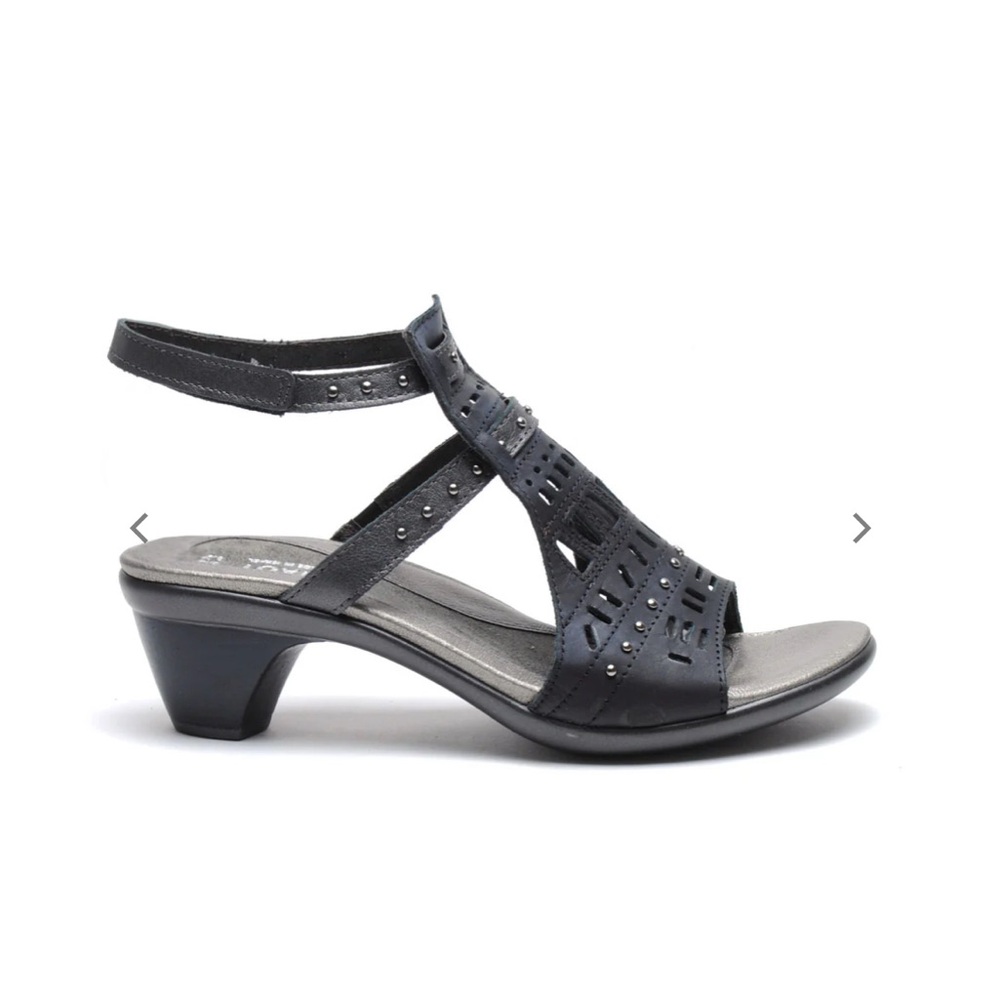 Naot Vouge Sandal Black/Gray, EU39/9M